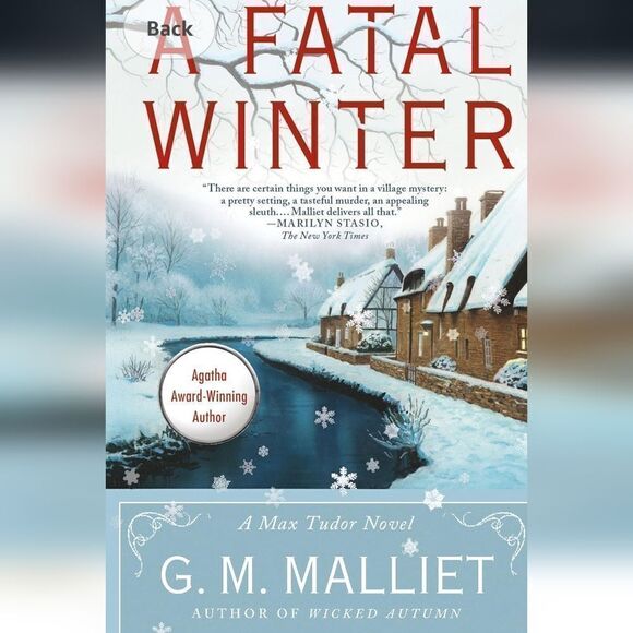 G.M. Malliet A Fatal Winter Mystery Noval - Picture 6 of 9